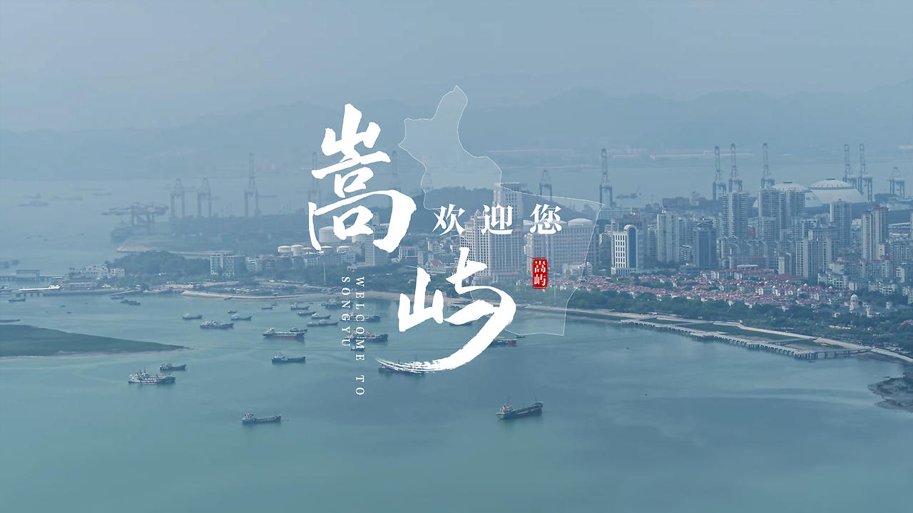 厦门市嵩屿区片尾字体设计