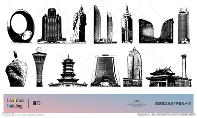 厦门设计图__绘画书法_文化艺术_设计图库