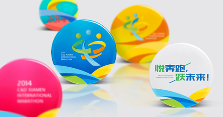 奔跑于正午的鹭岛——2014建发厦门国际马拉松视觉设计巡礼